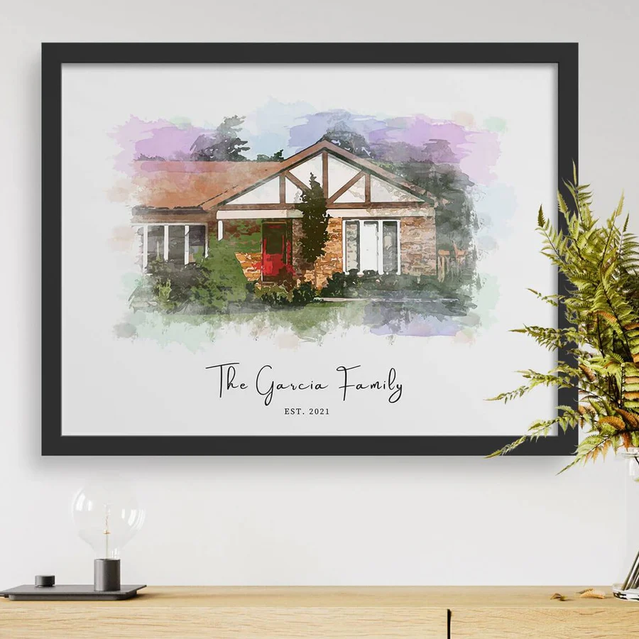 Custom Home Portrait