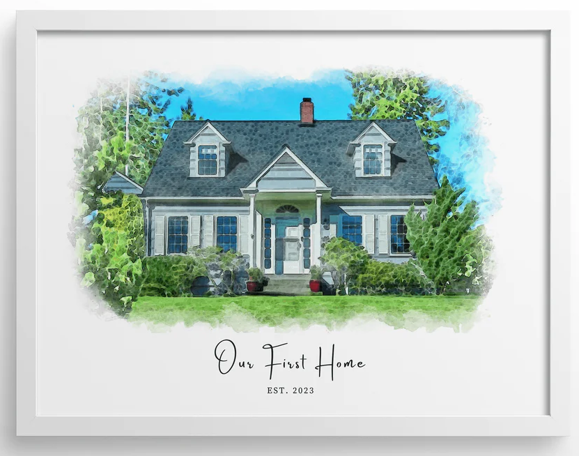 Custom Home Portrait