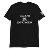 Shall Not Be Infringed with Blk/White Bill of Rights Sleeve,2A T-shirt, 2nd Amendment T-Shirt